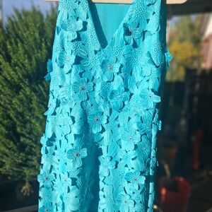 MICHAEL Michael Kors Turquoise Dress